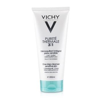 OJAM Online Shopping - Vichy Purete Thermale 3 In 1 One Step Cleanser (For Sensitive Skin) 200ml/6.76ml Skincare