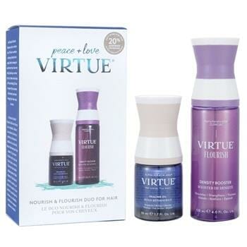 OJAM Online Shopping - Virtue Nourish & Flourish Duo For Hair Set 2pcs Hair Care