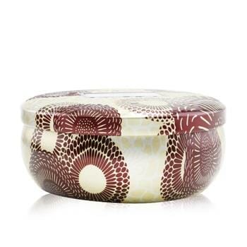 OJAM Online Shopping - Voluspa 3 Wick Decorative Tin Candle - Gilt Pomander & Hinoki 340g/12oz Home Scent