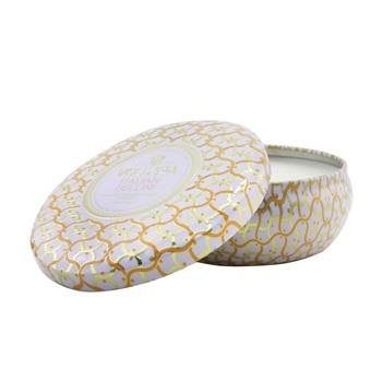 OJAM Online Shopping - Voluspa 3 Wick Decorative Tin Candle - Italian Bellini 340g/12oz Home Scent