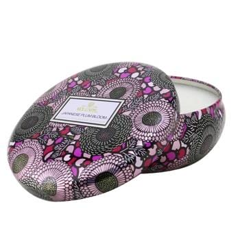 OJAM Online Shopping - Voluspa 3 Wick Decorative Tin Candle - Japanese Plum Bloom 340g/12oz Home Scent