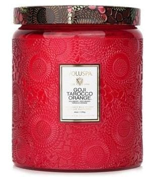 OJAM Online Shopping - Voluspa Luxe Jar Candle - Goji Tarocco Orange 44oz/1.25kg Home Scent