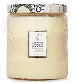 OJAM Online Shopping - Voluspa Luxe Jar Candle - Jasmine Midnight Blooms 44oz/1.25kg Home Scent