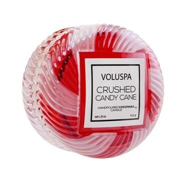 OJAM Online Shopping - Voluspa Macaron Candle - Crushed Candy Cane 51g/1.8oz Home Scent
