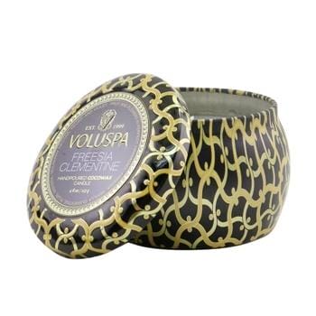 OJAM Online Shopping - Voluspa Mini Tin Candle - Freesia Clementine 113g/4oz Home Scent