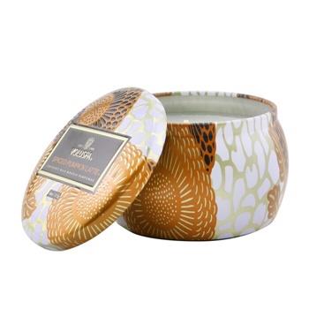 OJAM Online Shopping - Voluspa Mini Tin Candle - Spiced Pumpkin Latte 113g/4oz Home Scent