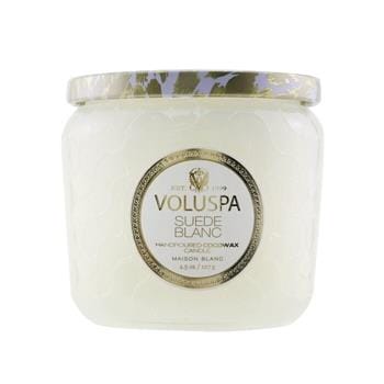 OJAM Online Shopping - Voluspa Petite Jar Candle - Suede Blanc 127g/4.5oz Home Scent