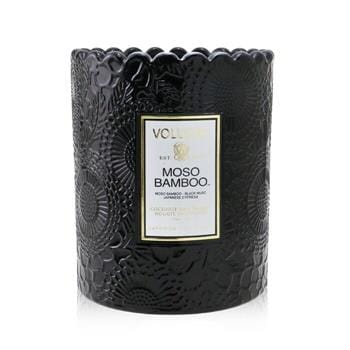 OJAM Online Shopping - Voluspa Scalloped Edge Candle - Moso Bamboo 176g/6.2oz Home Scent