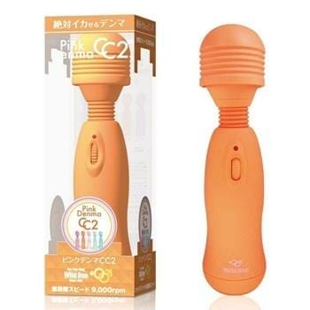 OJAM Online Shopping - WILD ONE Pink Denma CC2 Vibrator - # Orange 1 pc Sexual Wellness