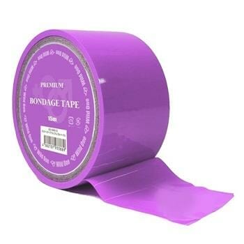 OJAM Online Shopping - WILD ONE Premium BDSM Bondage Tape 15m - # Purple 1 pc Sexual Wellness