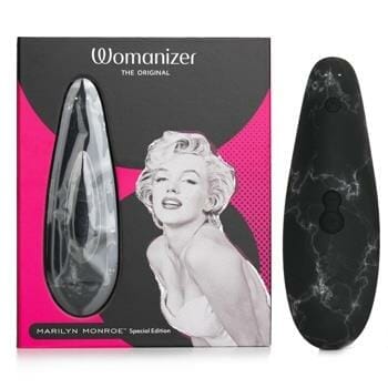 OJAM Online Shopping - WOMANIZER Classic 2 Clitoral Stimulator Marilyn Monroe - # Black Marble 1pc Sexual Wellness