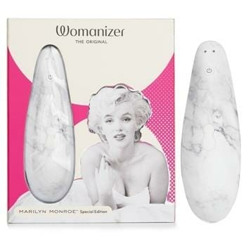 OJAM Online Shopping - WOMANIZER Classic 2 Clitoral Stimulator Marilyn Monroe - # White Marble 1pc Sexual Wellness