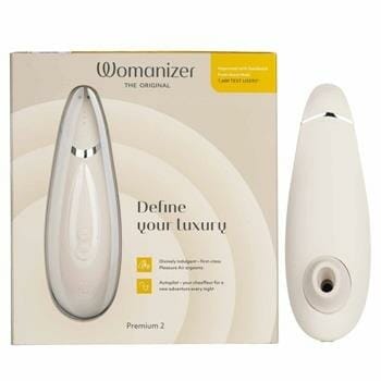 OJAM Online Shopping - WOMANIZER Premium 2 Clitoral Stimulator - # Warm Gray 1pc Sexual Wellness