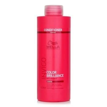 OJAM Online Shopping - Wella Invigo Color Brilliance Vibrant Color Conditioner - Coarse 1000ml/33.8oz Hair Care