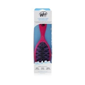 OJAM Online Shopping - Wet Brush Custom Care Detangler Thick Hair Brush - # Pink 1pc Hair Care