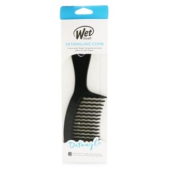 OJAM Online Shopping - Wet Brush Detangling Comb - # Black 1pc Hair Care