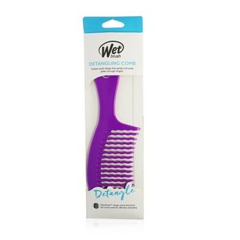 OJAM Online Shopping - Wet Brush Detangling Comb - # Purple 1pc Hair Care