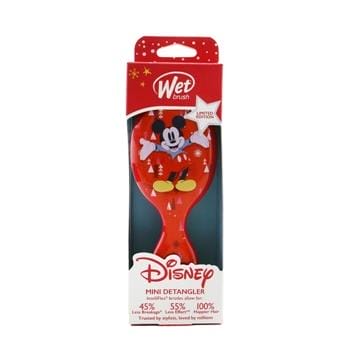 OJAM Online Shopping - Wet Brush Mini Detangler Disney Classics - # Mickey & Minnie and Trees Red (Limited Edition) 1pc Hair Care