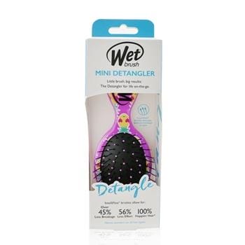 OJAM Online Shopping - Wet Brush Mini Detangler Happy Hair - # Smiley Pineapple 1pc Hair Care