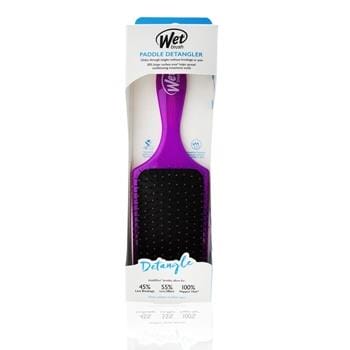 OJAM Online Shopping - Wet Brush Paddle Detangler - # Purple 1pc Hair Care