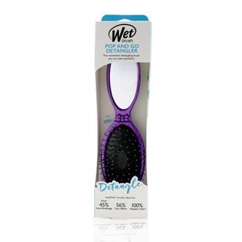 OJAM Online Shopping - Wet Brush Pop and Go Detangler Metallic - # Purple 1pc Hair Care