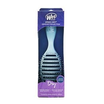 OJAM Online Shopping - Wet Brush Speed Dry Detangler Osmosis Collection - # Blue (Limited Edition) 1pc Hair Care