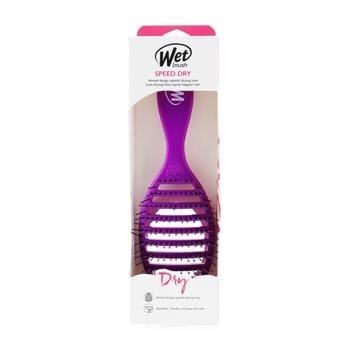 OJAM Online Shopping - Wet Brush Speed Dry Detangler - # Purple 1pc Hair Care