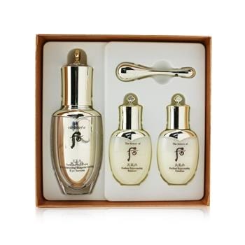 OJAM Online Shopping - Whoo (The History Of Whoo) Cheongidan Illuminating Regenerating Eye Serum Special Set: Eye Serum 25ml + Balancer 25ml + Emulsion 25ml + Eye Massager 4pcs Skincare