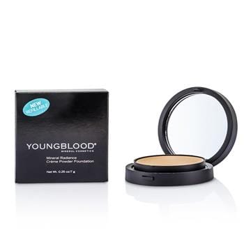 OJAM Online Shopping - Youngblood Mineral Radiance Creme Powder Foundation - # Honey 7g/0.25oz Make Up