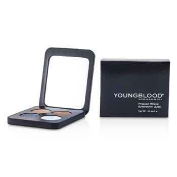 OJAM Online Shopping - Youngblood Pressed Mineral Eyeshadow Quad - Glamour Eyes 4g/0.14oz Make Up