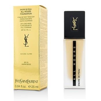 OJAM Online Shopping - Yves Saint Laurent All Hours Foundation SPF 20 - # BD25 Warm Beige 25ml/0.84oz Make Up