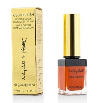 OJAM Online Shopping - Yves Saint Laurent Baby Doll Kiss & Blush - # 24 Orange Intrepide 10ml/0.33oz Make Up