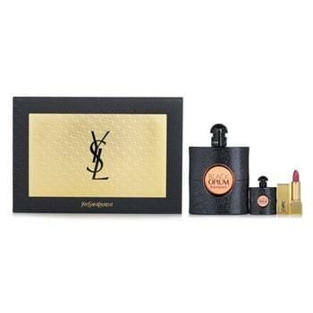 OJAM Online Shopping - Yves Saint Laurent Black Opium Eau De Parfum Gift Set: 3pcs Ladies Fragrance