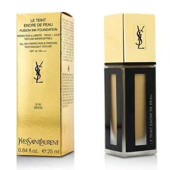 OJAM Online Shopping - Yves Saint Laurent Le Teint Encre De Peau Fusion Ink Foundation SPF18 - # B50 Beige 25ml/0.84oz Make Up