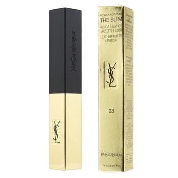 OJAM Online Shopping - Yves Saint Laurent Rouge Pur Couture The Slim Leather Matte Lipstick - # 28 True Chili 2.2g/0.08oz Make Up