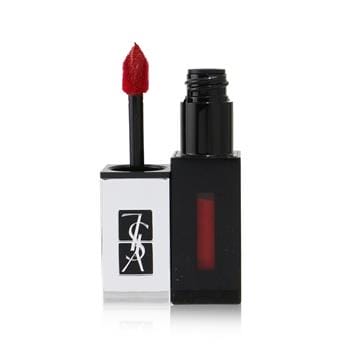 OJAM Online Shopping - Yves Saint Laurent Rouge Pur Couture Vernis A Levres The Holographics Glossy Stain - # 505 Video Red 6ml/0.2oz Make Up