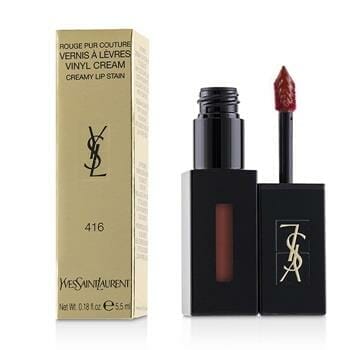 OJAM Online Shopping - Yves Saint Laurent Rouge Pur Couture Vernis A Levres Vinyl Cream Creamy Stain - # 416 Psychedelic Chili 5.5ml/0.18oz Make Up