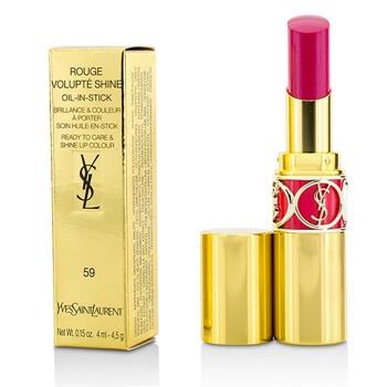 OJAM Online Shopping - Yves Saint Laurent Rouge Volupte Shine - # 59 Fuchsia Jumpsuit 3.2g/0.11oz Make Up