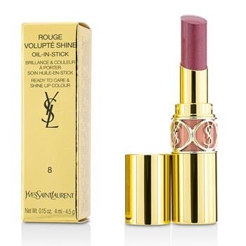OJAM Online Shopping - Yves Saint Laurent Rouge Volupte Shine - # 8 Pink In Confidence/ Pink Blouson 3.2g/0.11oz Make Up