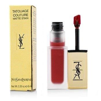 OJAM Online Shopping - Yves Saint Laurent Tatouage Couture Matte Stain - # 10 Carmin Statement 6ml/0.2oz Make Up