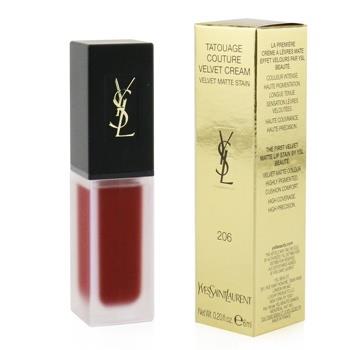 OJAM Online Shopping - Yves Saint Laurent Tatouage Couture Velvet Cream Velvet Matte Stain - # 206 Club Bordeaux 6ml/0.2oz Make Up