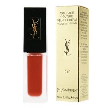 OJAM Online Shopping - Yves Saint Laurent Tatouage Couture Velvet Cream Velvet Matte Stain - # 212 Rouge Rebel 6ml/0.2oz Make Up