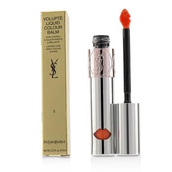 OJAM Online Shopping - Yves Saint Laurent Volupte Liquid Colour Balm - # 5 Watch Me Orange 6ml/0.2oz Make Up