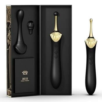 OJAM Online Shopping - Zalo Bess Clitoral Vibrator - # Black 1 pc Sexual Wellness