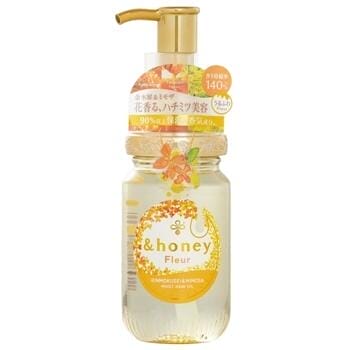 OJAM Online Shopping - &honey Fleur Kinmokusei & Mimosa Moist Hair Oil 100ml Hair Care