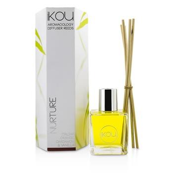 OJAM Online Shopping - iKOU Aromacology Diffuser Reeds - Nurture (Italian Orange Cardamom & Vanilla - 9 months supply) 175ml Home Scent