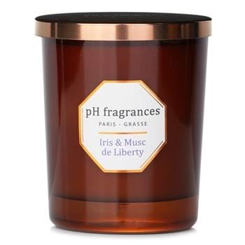 OJAM Online Shopping - pH fragrances Scented Candle Iris & Musc de Liberty 180g/6.3oz Home Scent