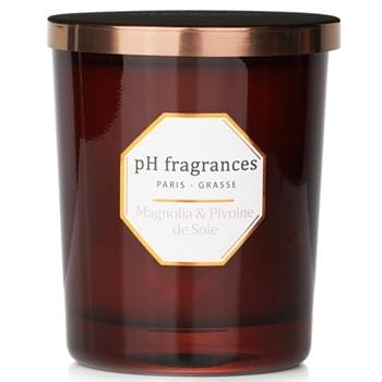 OJAM Online Shopping - pH fragrances Scented Candle Magnolia & Pivoine de Soie 180g/6.3oz Home Scent