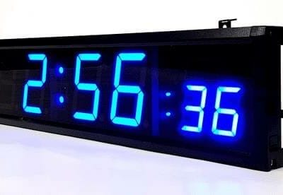 OJAM Gym and Fitness - 8 Digit Commercial Grade Interval Timer