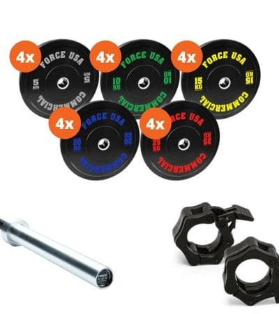 OJAM Gym and Fitness - Force USA 320kg Bumper Plate Package 2